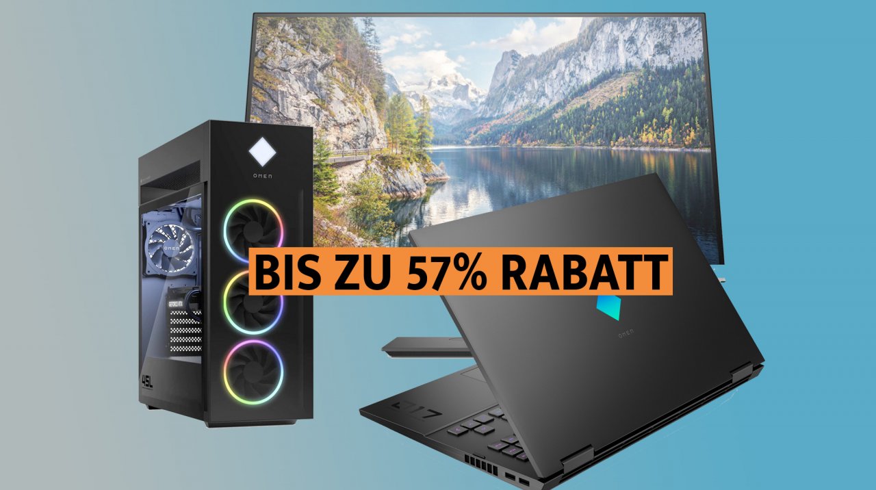[18/01/2023] Monitor, Gaming-Laptop, PC bis zu 57% günstiger: HP Winter Deals bei NBB