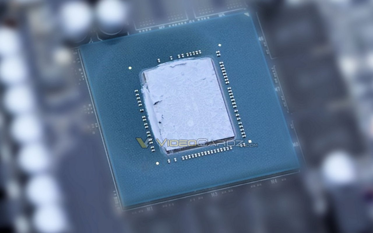 [01/01/2023] Ein von Videocardz veröffentlichtes Bild soll die AD104-GPU der Geforce RTX 4070 Ti zeigen.&nbsp;