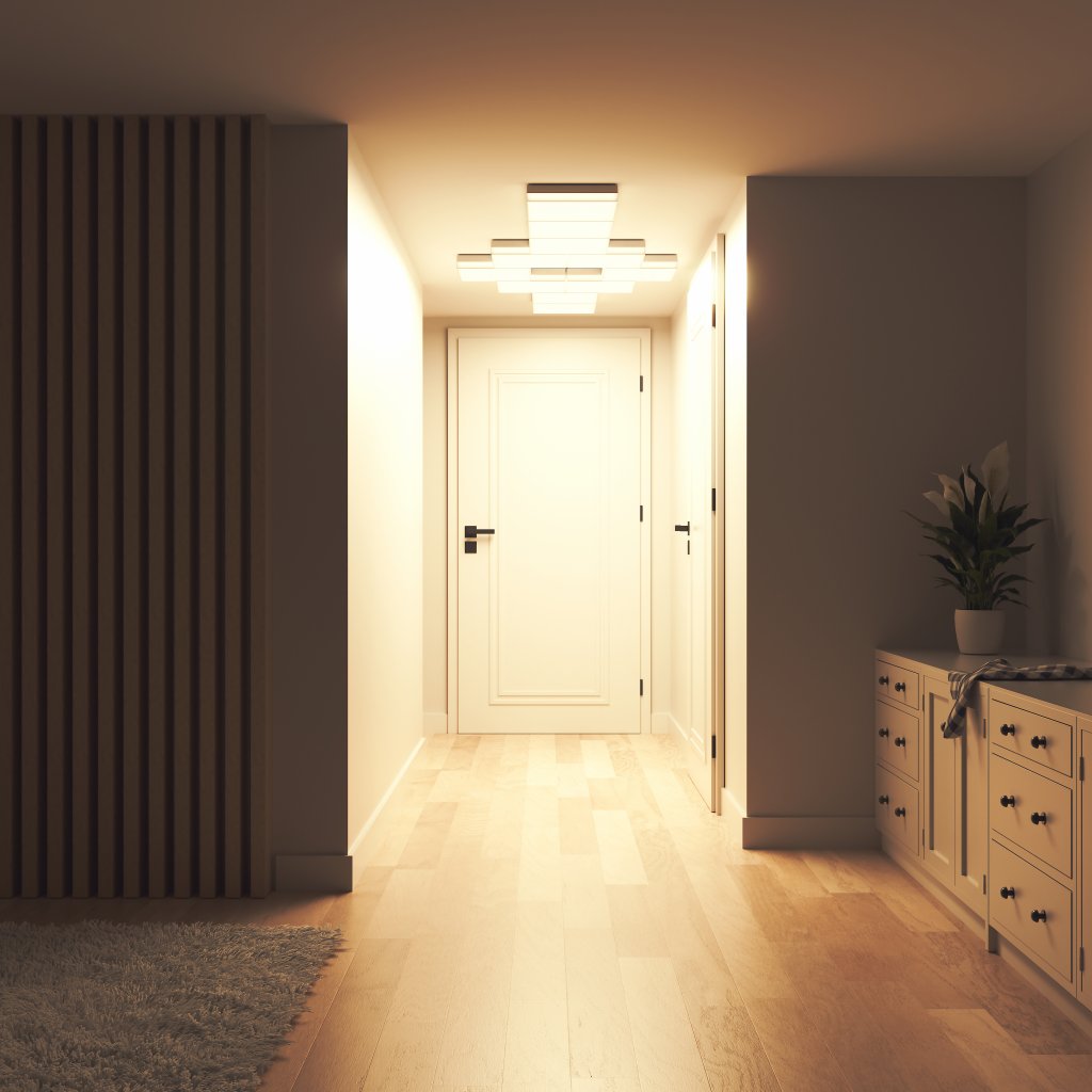 [04/01/2023] Nanoleaf Skylight 8x Entryway Warm White