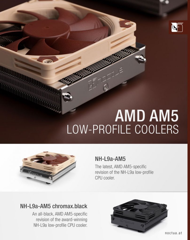 [24/01/2023] Noctua NH-L9a-AM5: Low-Profile-Kühler für Ryzen 7000 mit 65 Watt (2)