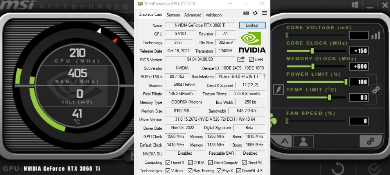 [26/01/2023] Neue Geforce RTX 3060 Ti: Mit GDDR6X schneller als übertaktetes GDDR6-Modell (3)