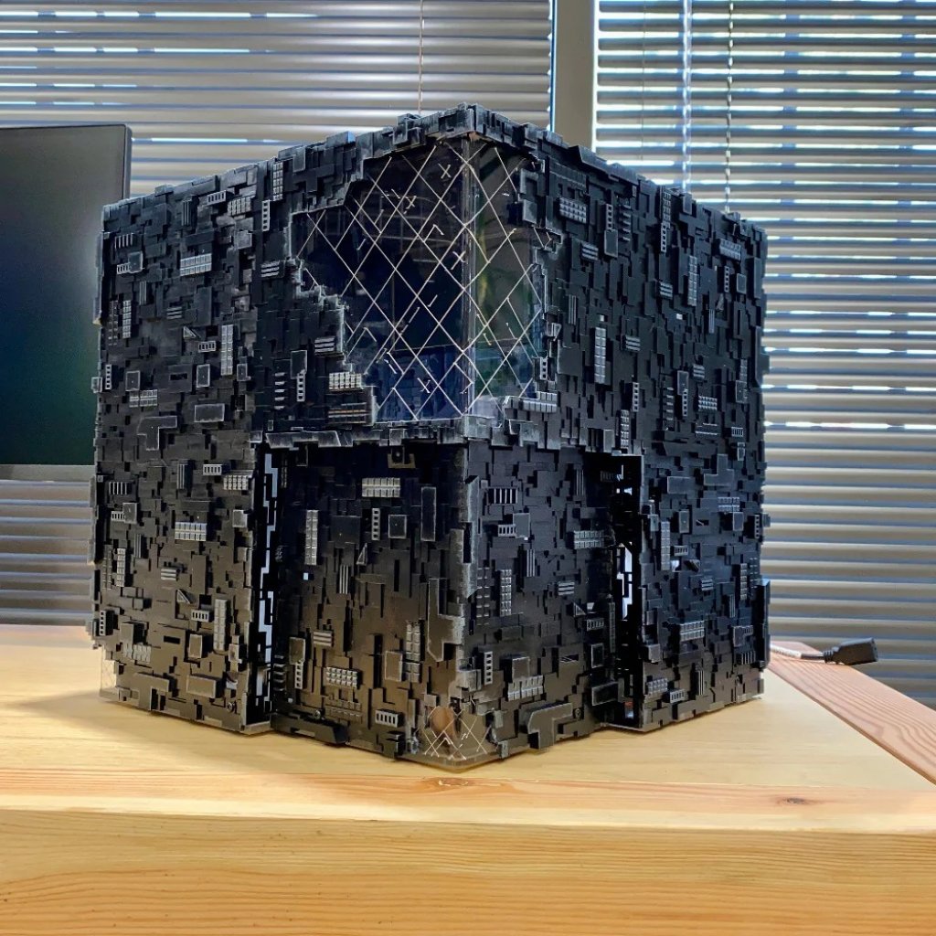 [21/01/2023] Star Trek: Picard Borg Cube (Artefakt, unbeleuchtet)