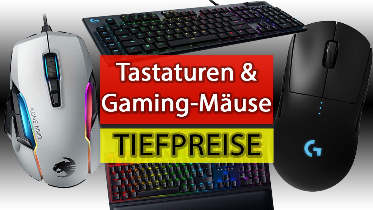 [10/01/2023] Tastatur, Gaming-Maus im Angebot - Razer, Logitech & Co.&nbsp;