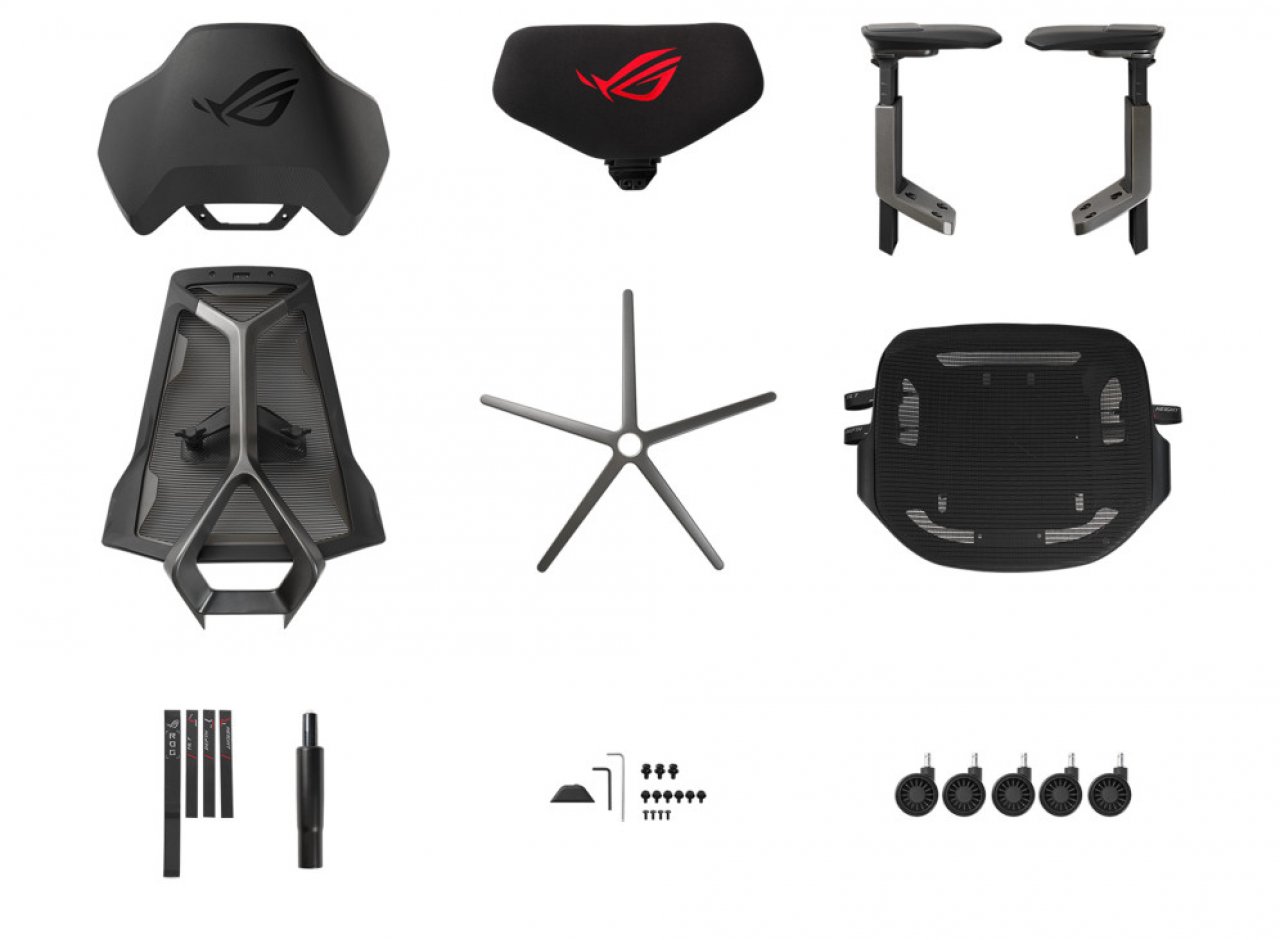 [04/01/2023] Asus hat den ROG Destrier Ergo Gaming Chair vorgestellt. (7)