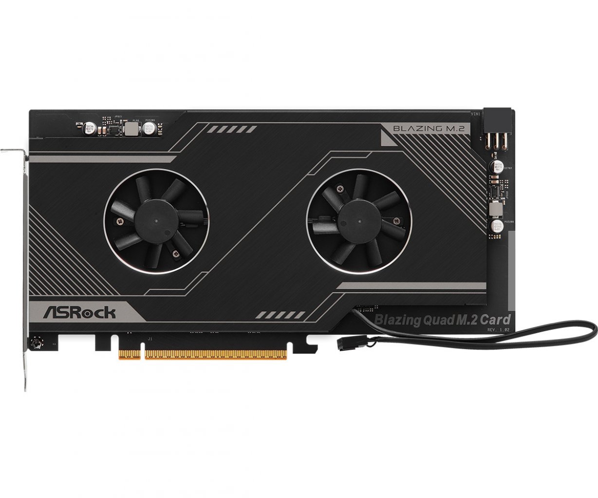[20/02/2023] Asrock hat eine neue Erweiterungskarte für vier SSDs, die die aktuelle PCI-E-5.0-Schnittstelle bedienen, im Angebot. (4)