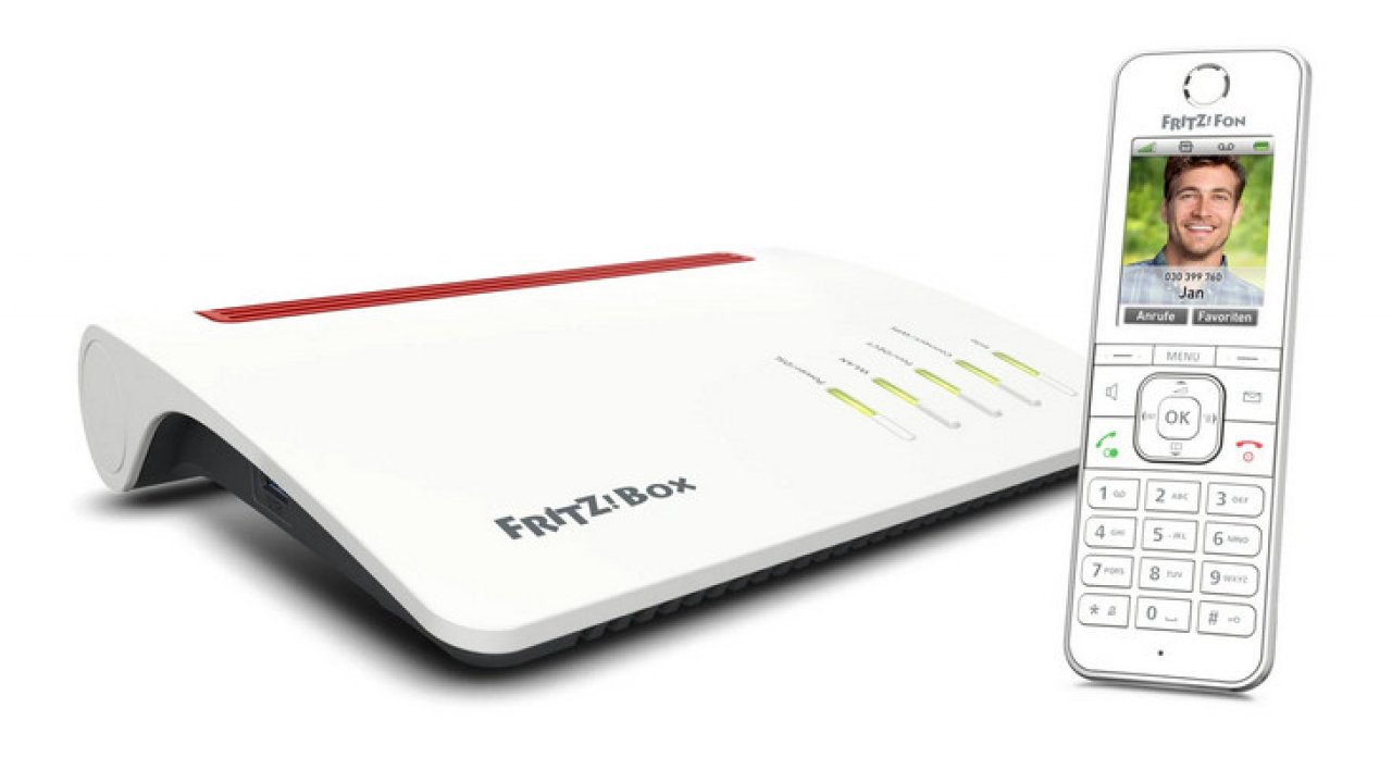 [06/02/2023] Zwei Testsieger der Stiftung Warentest in einem Set: AVM FRITZ!Box 7590 WLAN Router+ FRITZ!Fon C6 DECT-Telefon.