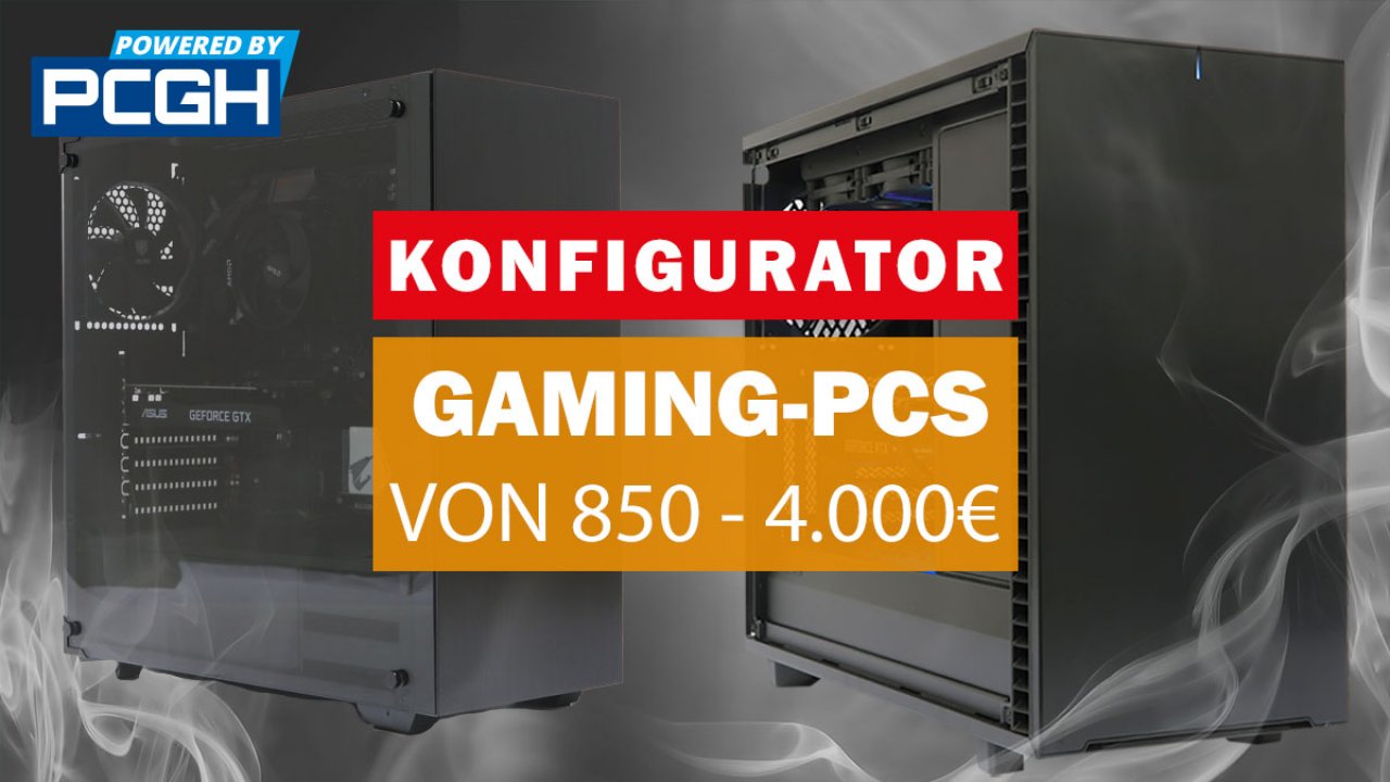 [06/02/2023] Gaming-PC kaufen: PC-Konfigurator mit PCs von 850 € bis 4.000 € (1)