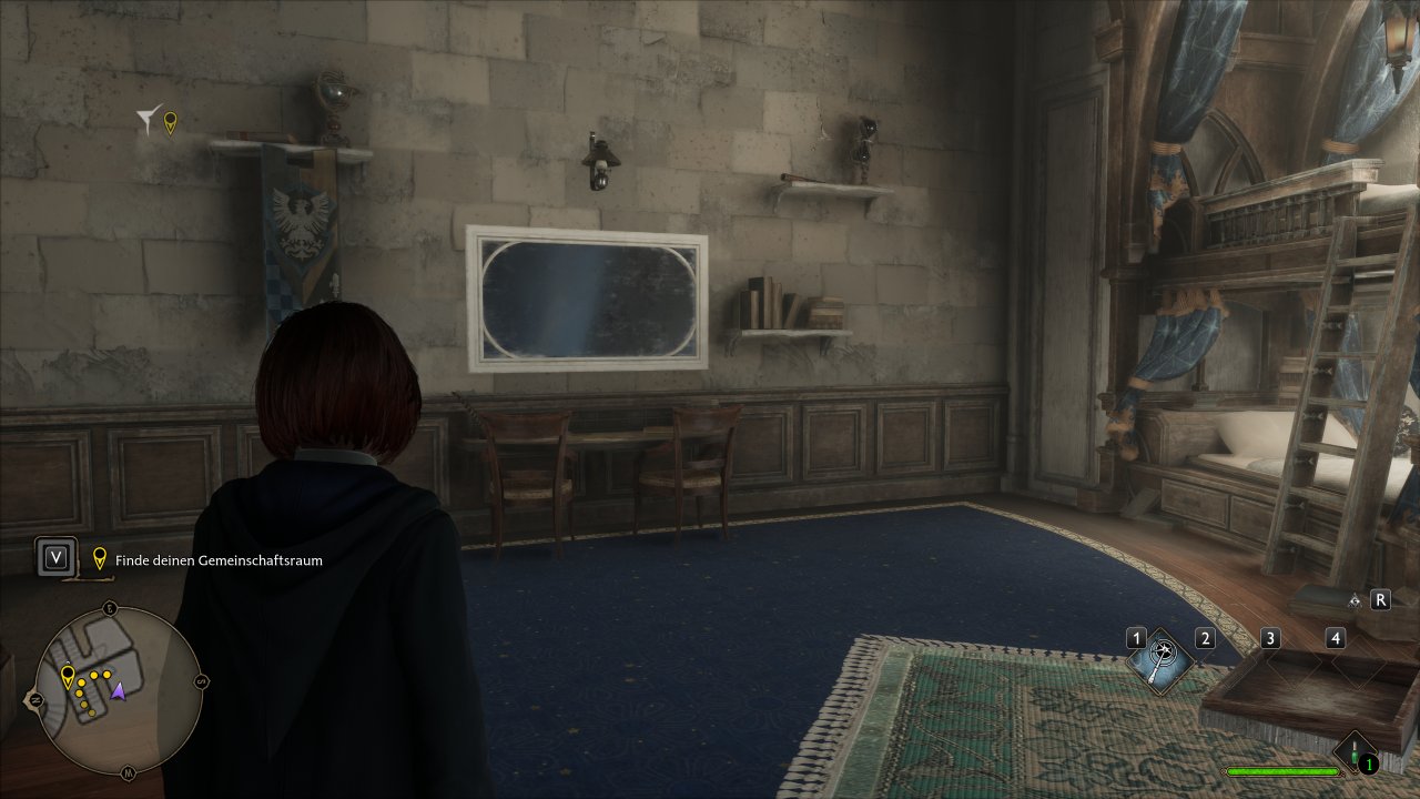 Hogwarts Legacy - Raytracing in indirekt beleuchteten Innenr&auml;umen - RT aus