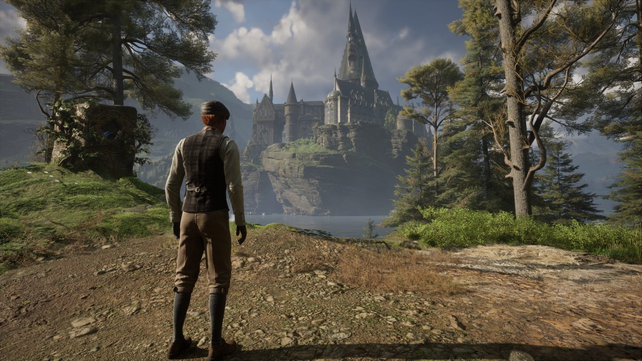 Hogwarts Legacy - Upsampling - 02 - 4K, DLSS Performance, Sharpening 0
