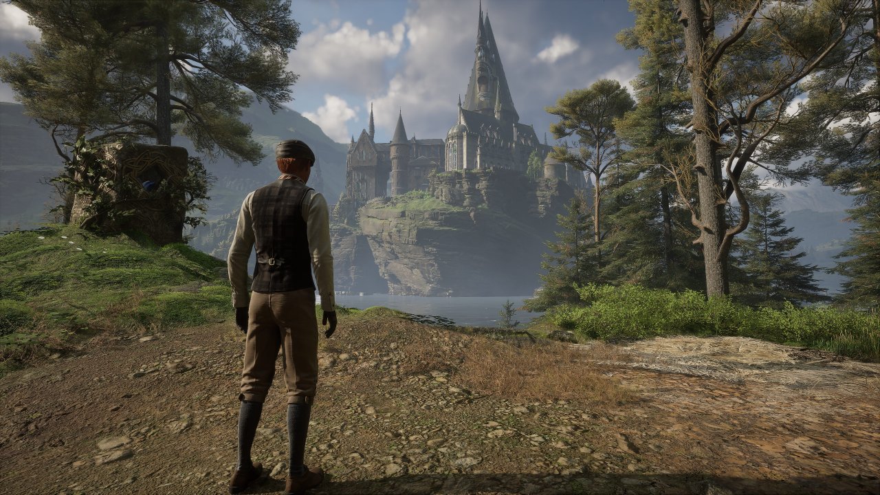 Hogwarts Legacy - Upsampling - 02 - 4K, DLSS Performance, Sharpening 1