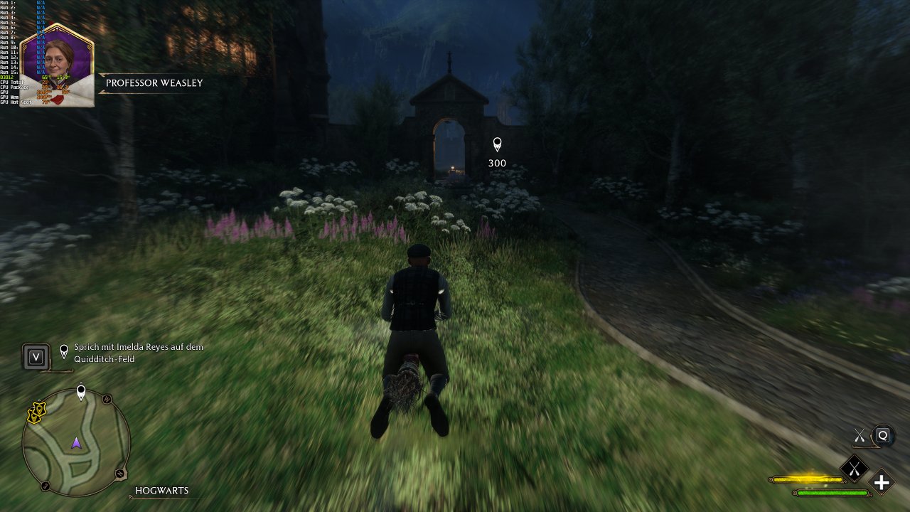 [15/02/2023] Hogwarts Legacy RDNA 3 after Patch AMD Software 23.2.1 Bushes fixed