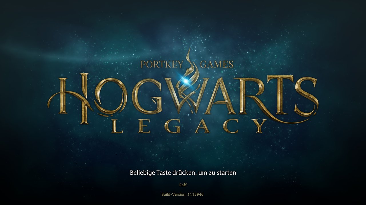 [06/02/2023] Hogwarts Legacy Startbild