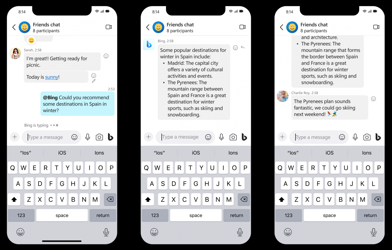 [23/02/2023] Microsoft Bing mit ChatGPT in Skype