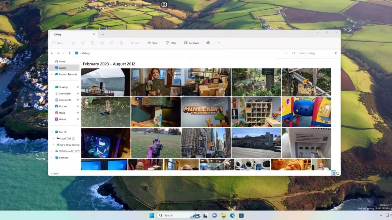[20/02/2023] Neuer Datei-Explorer in Windows 11 mit Galerie-Funktion.