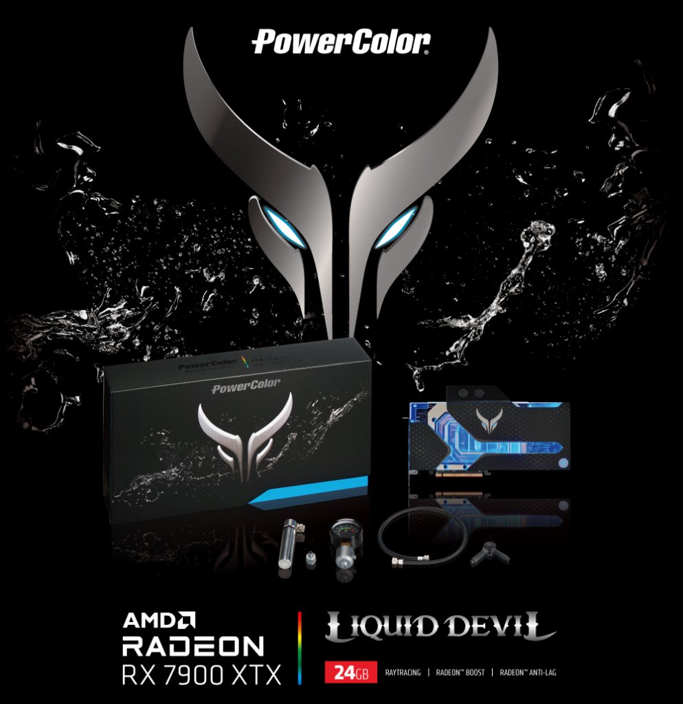 [08/02/2023] Wie erwartet befindet sich im Lieferumfang der Powercolor RX 7900 XTX Liquid Devil das besagte Manometer.