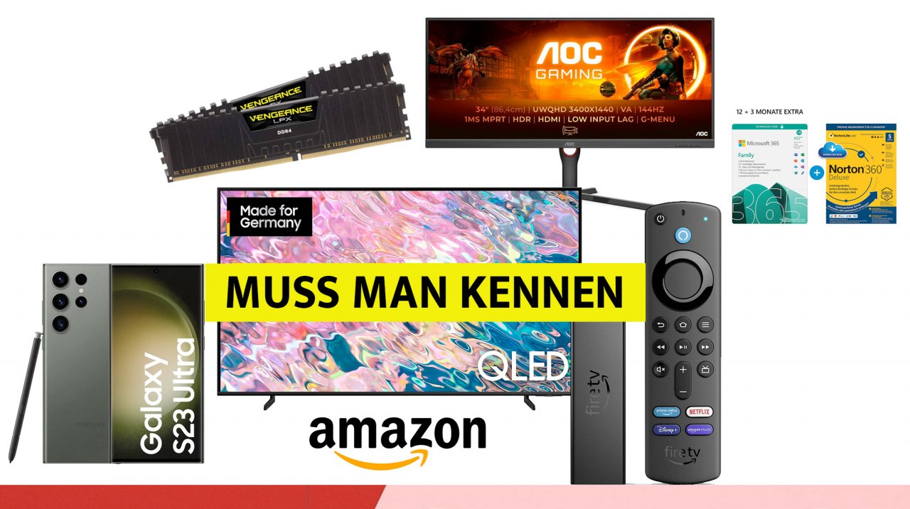 [10/02/2023] RAM, Fire TV Stick 4K, Fernseher: Amazon-Deals, die man kennen muss