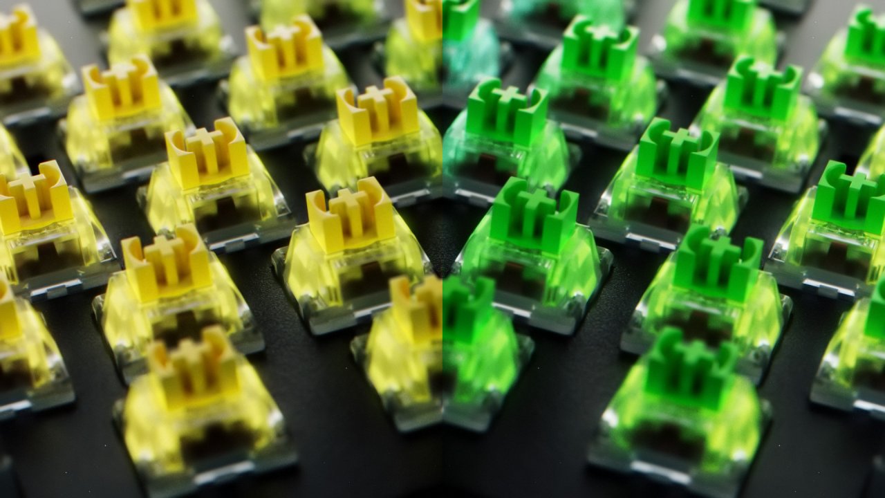 [17/02/2023] Razer Blackwidow 4 Pro mit gelben linearen oder grünen clicky Switches