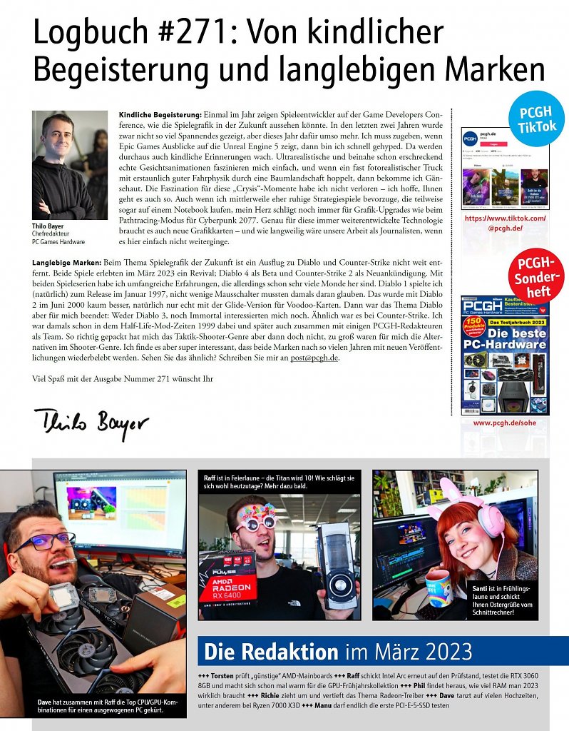 [30/03/2023] Editorial der PCGH-Ausgabe 05/2023.