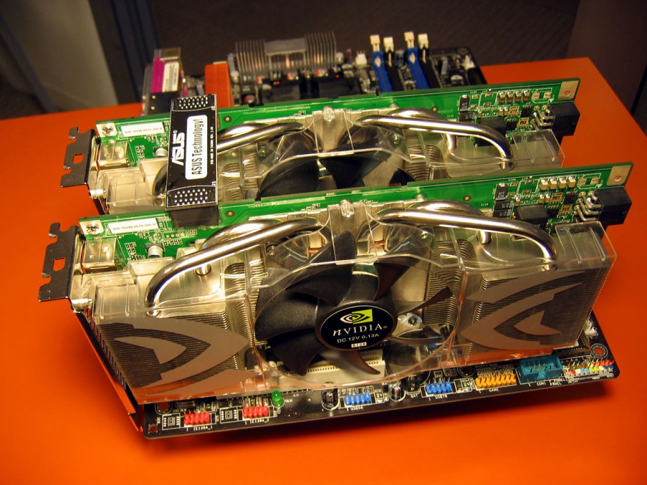 [24/03/2023] AMD System mit einem Asus A8N32-SLI + Opteron d140 und die GTX 8800 und die 7900 GTO und die ATI 4890 jeweils IM SLI oder Crossfire Verbund