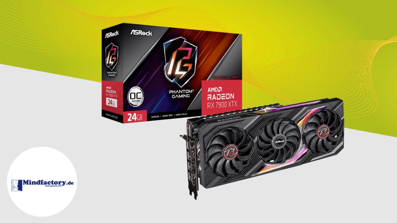 [13/03/2023] Jetzt zuschlagen: ASRock Radeon RX 7900 XTX Grafikkarte zum Tiefstpreis bei Mindfactory