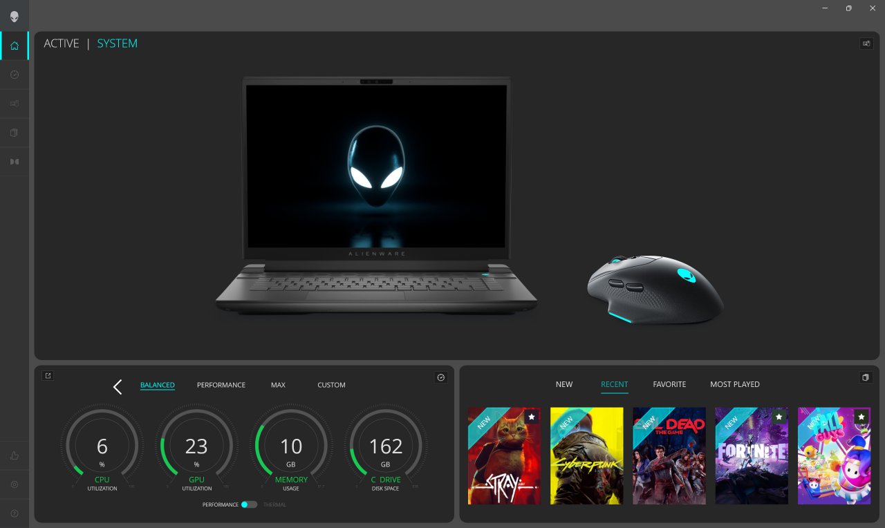 [03/03/2023] Alienware Command Center