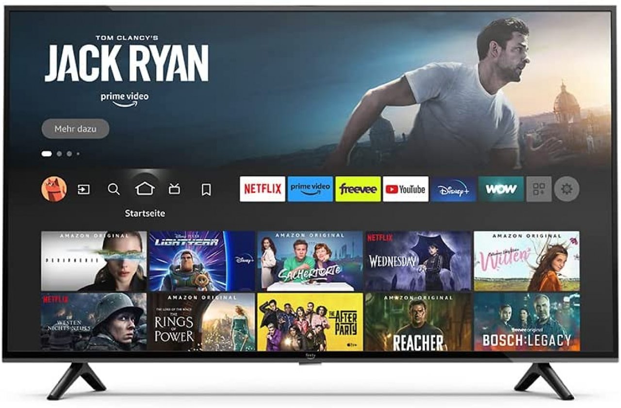 [22/03/2023] Amazon Fire TV 4: Die Fernseher hat Amazon auf ein gutes Preis-Leistungs-Verhältnis optimiert und reichen von 43 bis 55 Zoll.