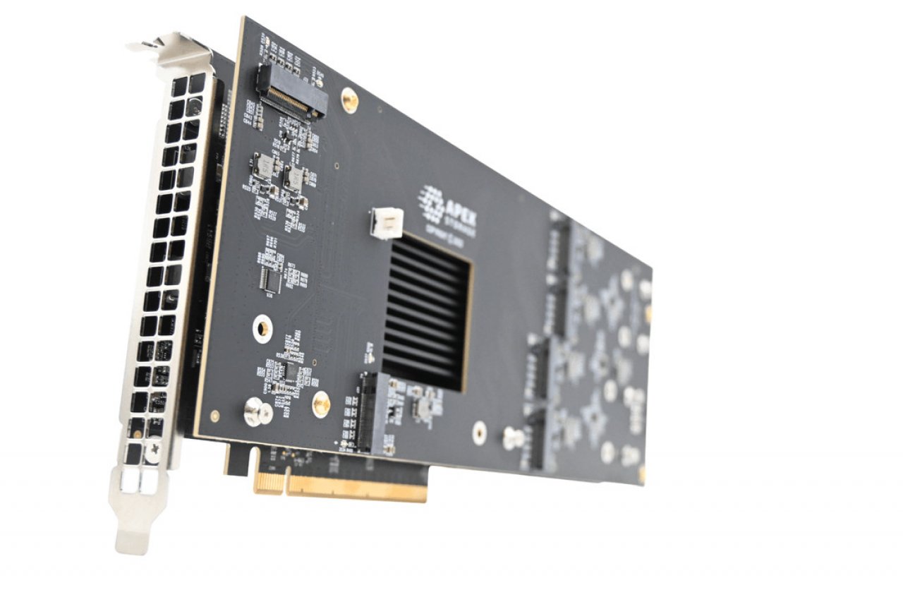 [15/03/2023] Apex Storage X21: PCI-E-4.0-Add-In-Karte enthält 21 M.2 SSDs (4)