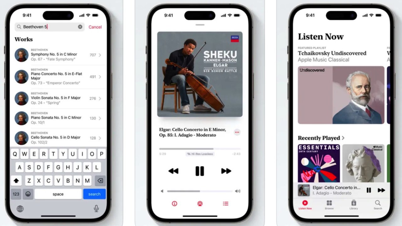 [10/03/2023] Apple Music Classical Abo ist im Apple Music Monatsabo enthalten