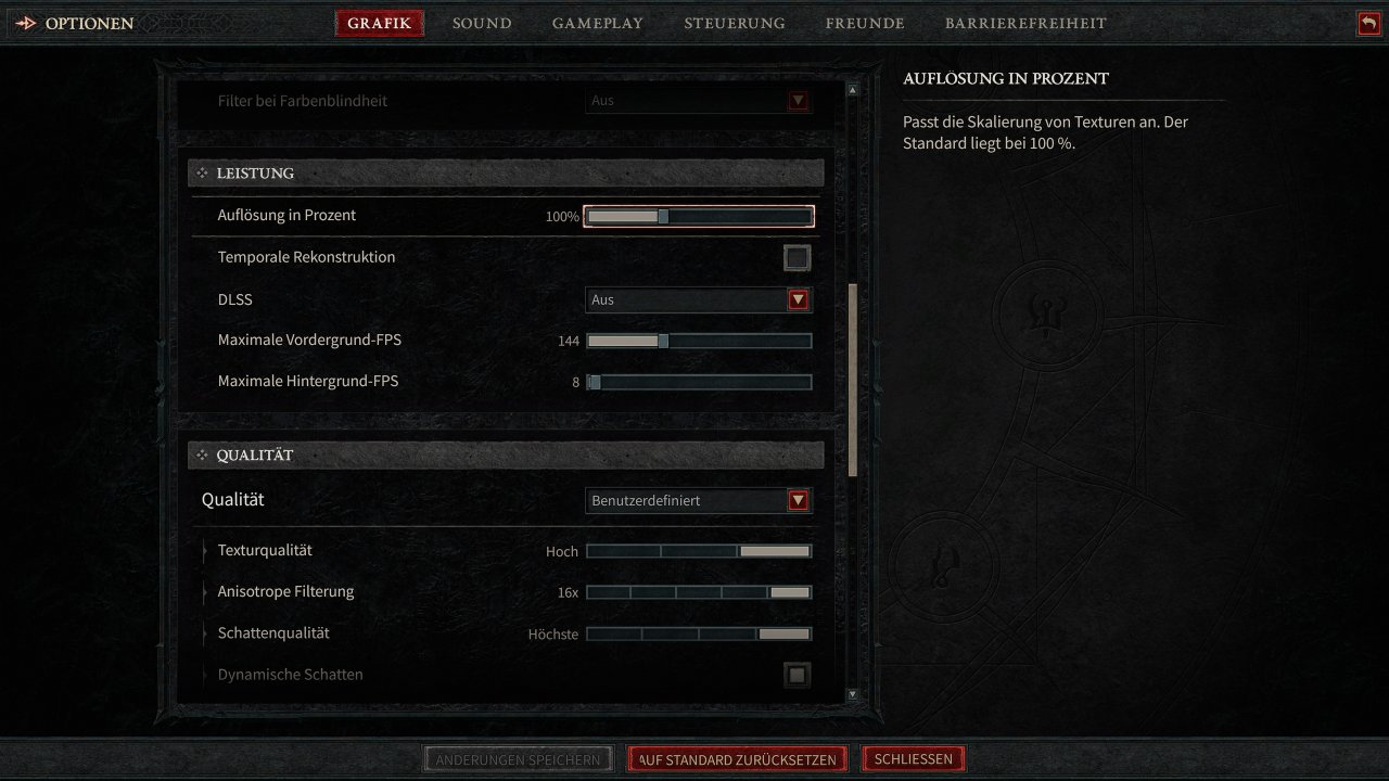 Diablo 4 Beta angespielt: Geschmeidiges Hack &amp; Slay - aber nicht mit 10 GiByte VRAM (Bilder: UHD mit TAA maxed, downsampled @ 1440p) (9)