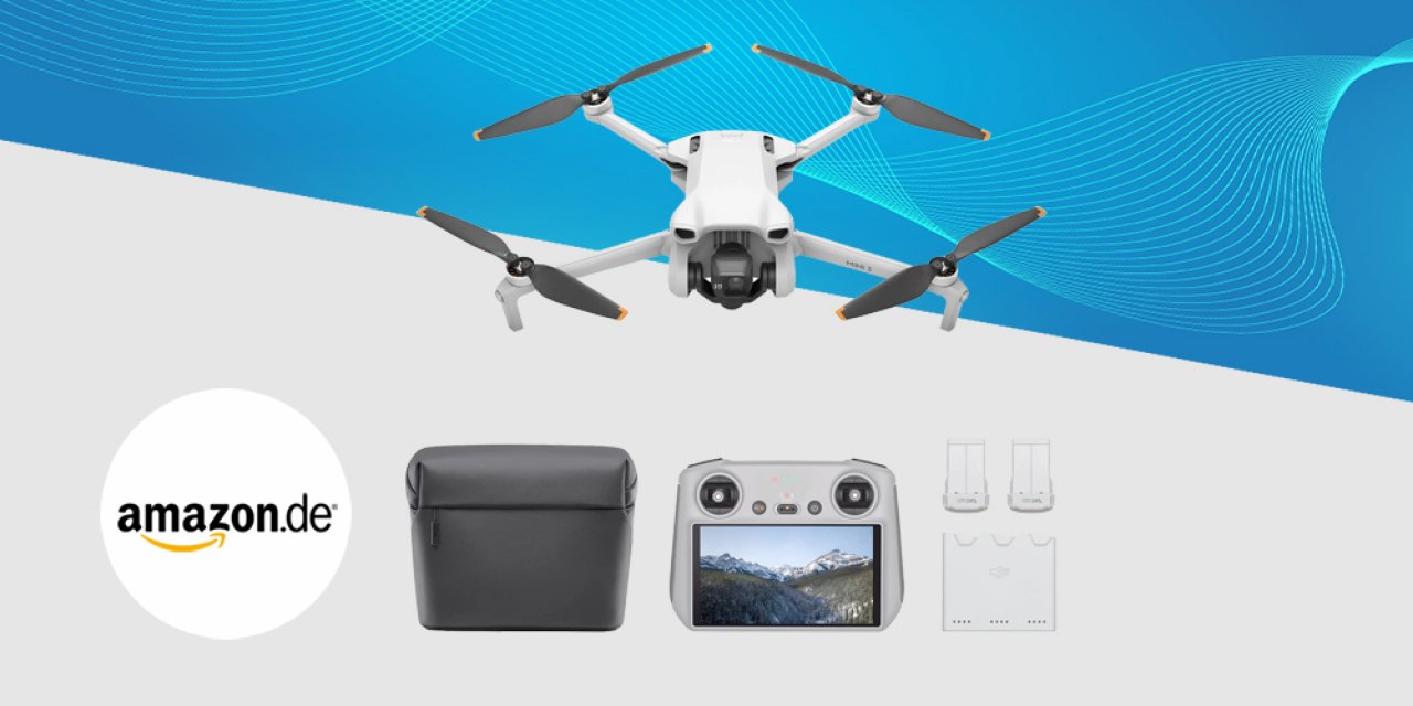 [21/03/2023] Preis im Sinkflug: Drohne DJI Mini 3 mit 4K-HDR-Kamera jetzt 139 Euro günstiger