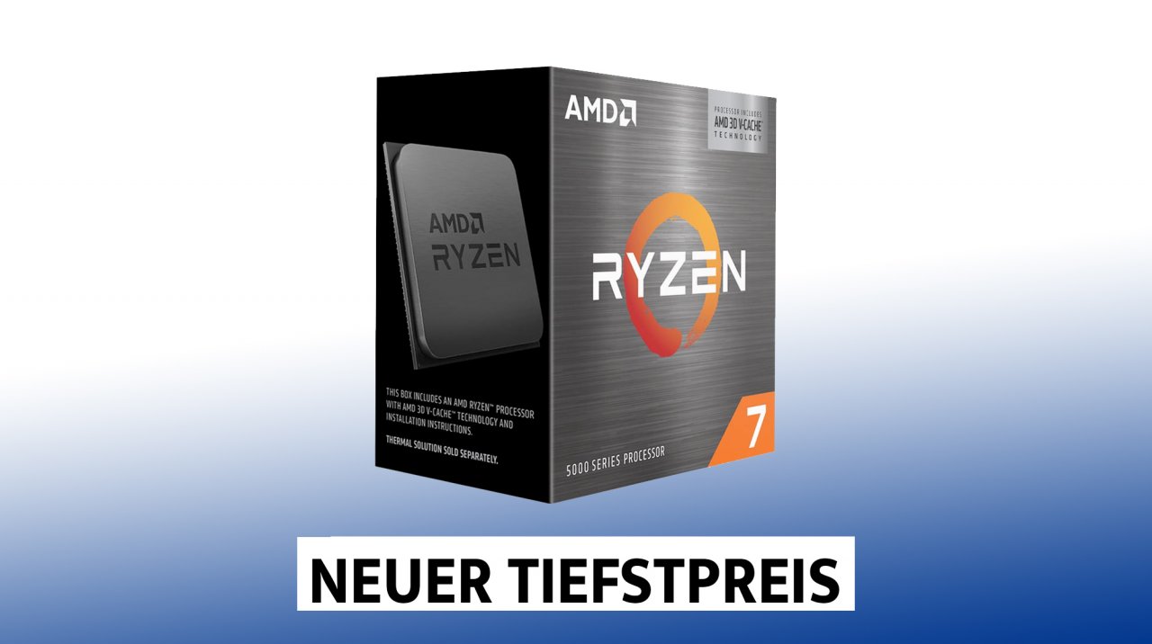 [14/03/2023] Gaming-CPU Ryzen 7 5800X3D günstig wie nie: Preis der AMD-CPU fällt erneut