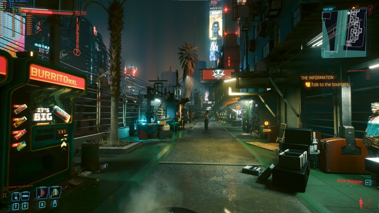 [06/03/2023] Cyberpunk 2077 ist immer noch ein sehr forderndes Spiel und eignet sich gut für allerlei GPU-Tests.