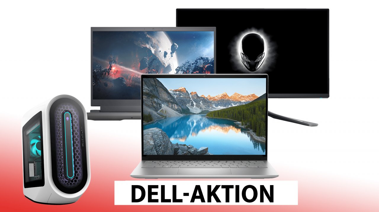 [10/03/2023] Laptop Dell Inspiron mit 31 % Rabatt: Auch G15 5520, Alienware mit RTX 3060, Monitor & PC zu Aktionspreisen