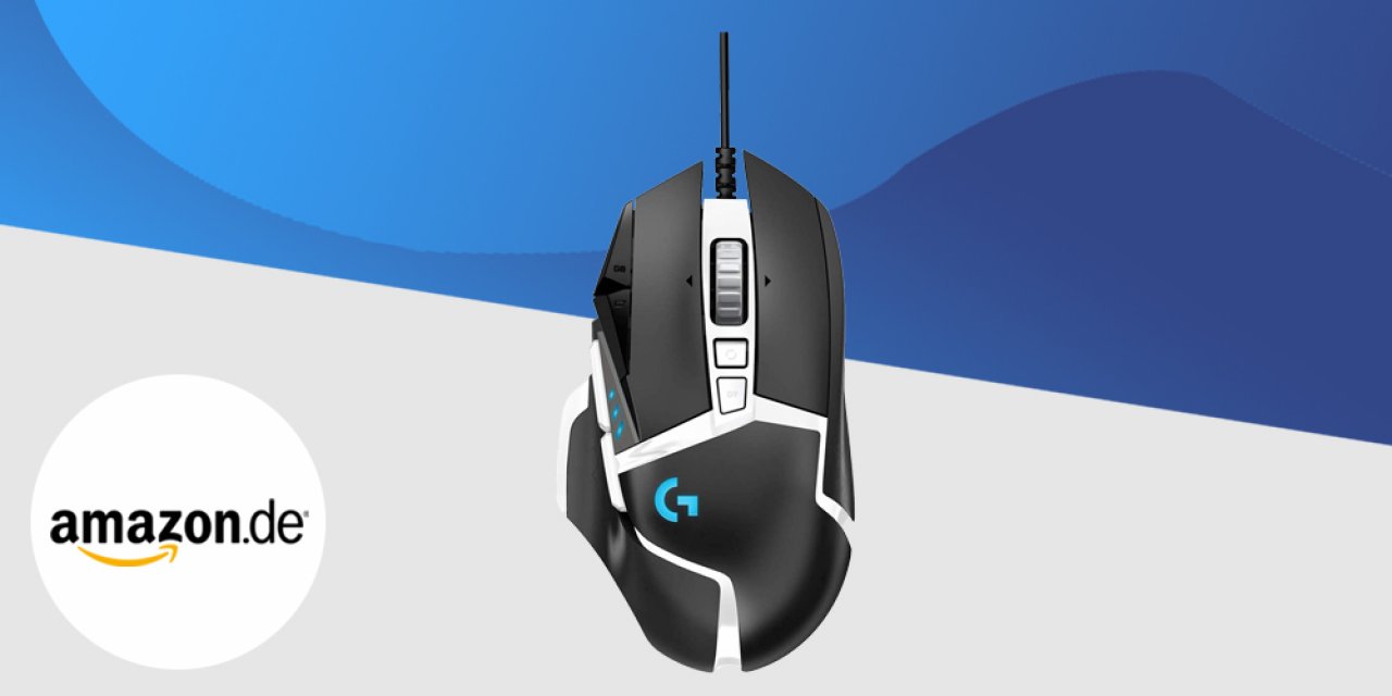 [09/03/2023] Logitech Gaming-Maus zum Schnäppchen-Preis: Top-Maus mit RGB-Beleuchtung und Gewichtstuning