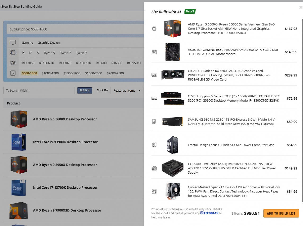 [28/03/2023] Erste Ergebnisse des KI-Tools von Newegg lesen sich nicht schlecht, haben aber definitiv noch Verbesserungspotenzial.