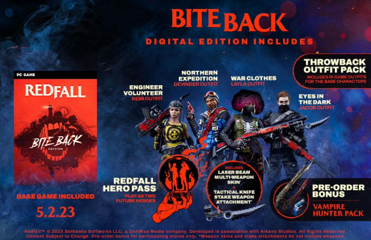 [16/03/2023] Redfall Bite Back Edition