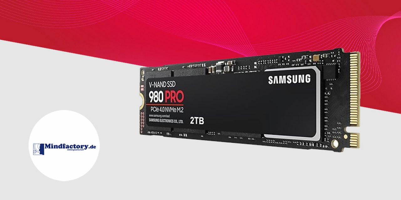 [22/03/2023] Samsung 980 Pro 2 TB: PS5-kompatible SSD günstiger als je zuvor