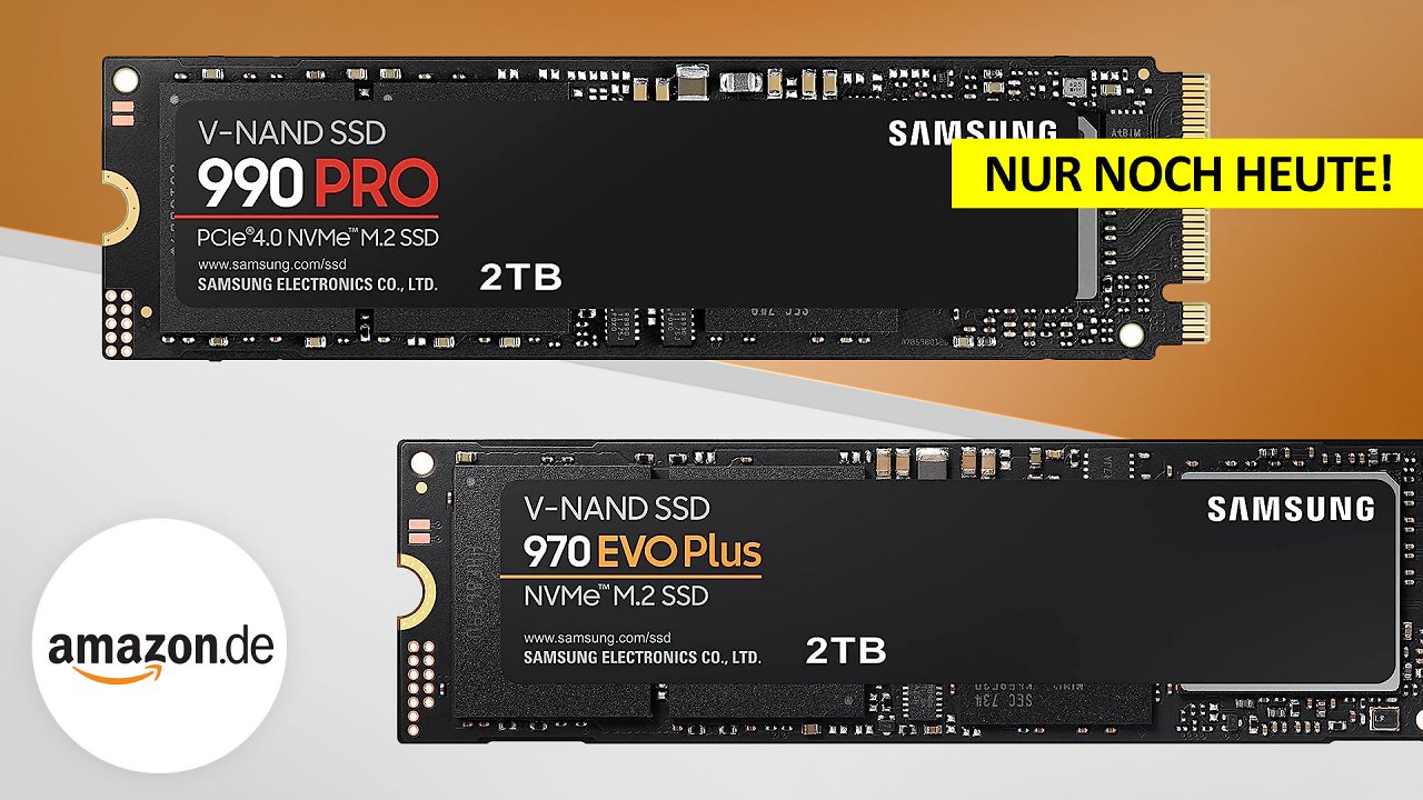 [29/03/2023] Samsung-SSDs sind nur noch heute bei Amazon im Angebot