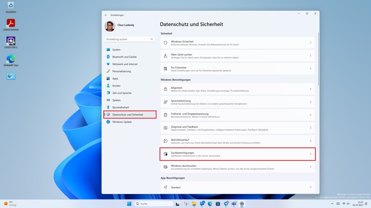 [01/03/2023] Windows 11 Suche ohne Bing mit ChatGPT