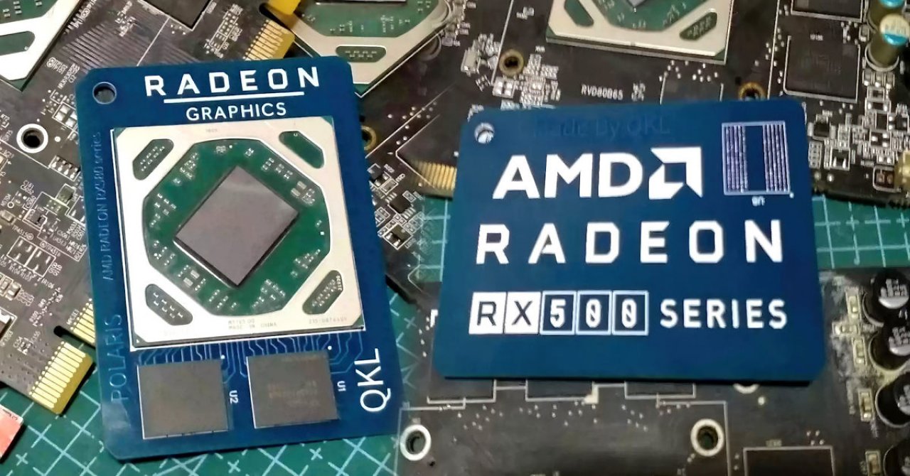 [21/04/2023] Auf einer chinesischen Webseite werden besondere Schlüsselanhänger angeboten, die aus RX-580-GPUs gefertigt worden sind.
