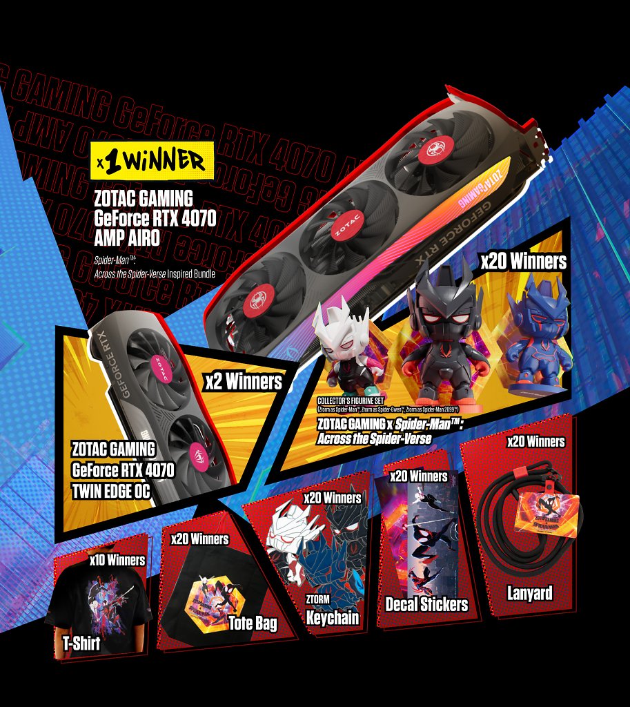 [20/04/2023] Zotac und Sony Pictures veranstalten ein Gewinnspiel