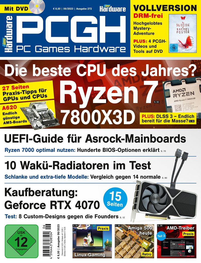 [27/04/2023] DVD-Cover der PCGH-Ausgabe 06/23.