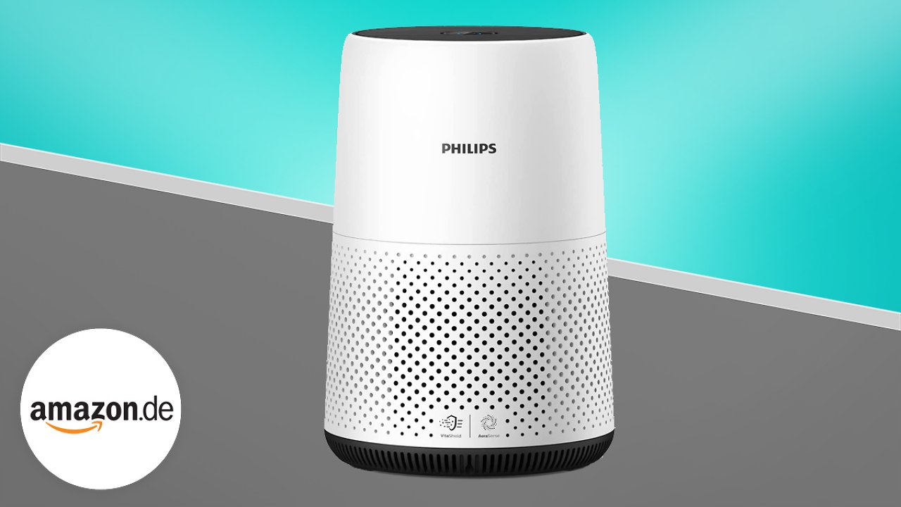 [26/04/2023] Über 50 Euro reduziert: Luftreiniger Philips Series 800 gegen Staub und Pollen hier am günstigsten