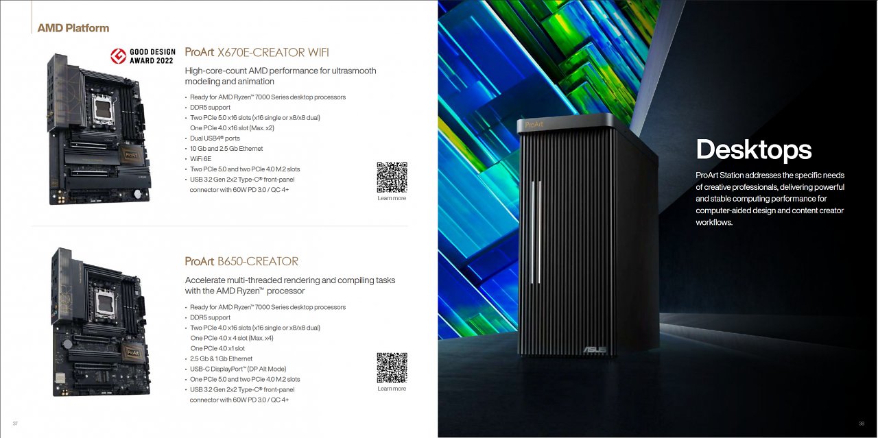 [18/04/2023] Asus Proart für AMD Ryzen 7000