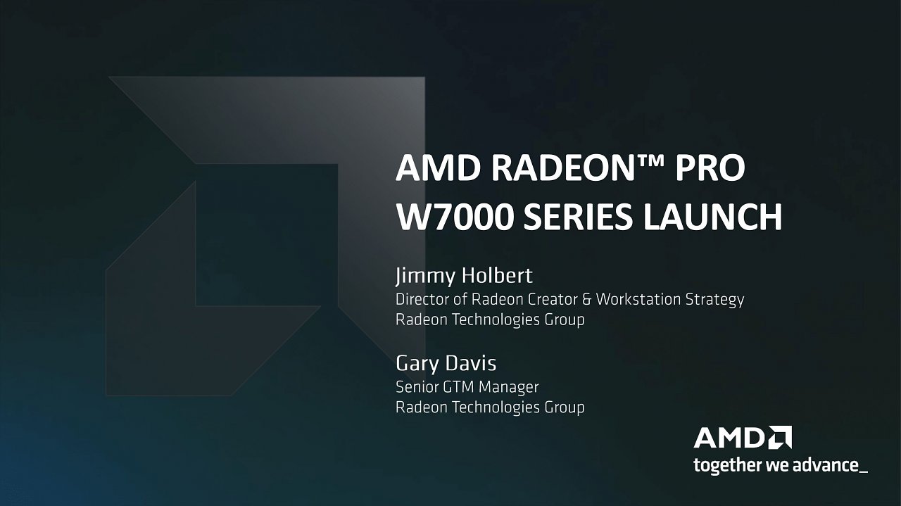 [15/04/2023] Radeon Pro W7000