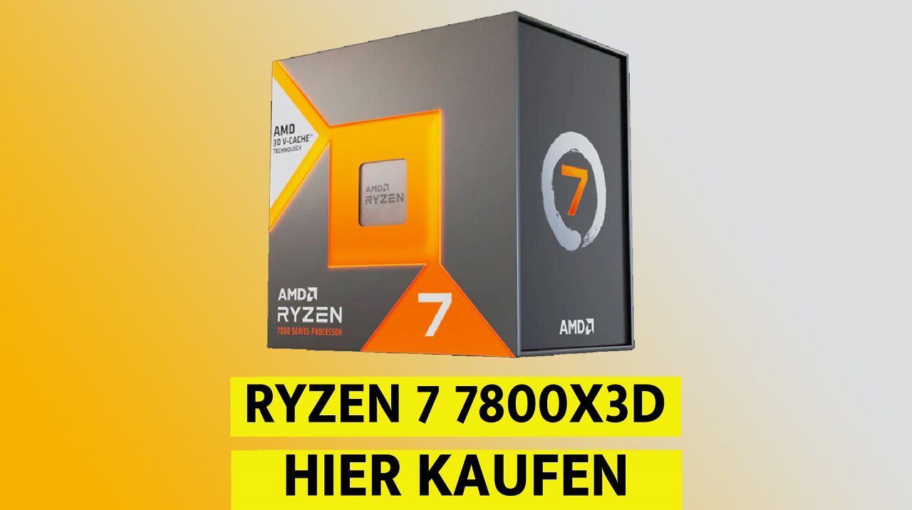 [05/04/2023] Ryzen 7 7800X3D kaufen: Top im PCGH-Test - hier Chancen auf neue Gaming-CPU am größten