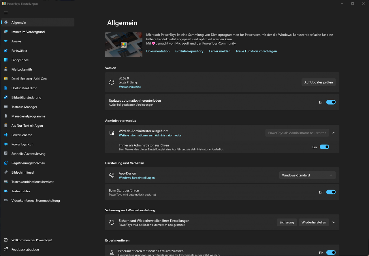 [09/04/2023] PowerToys v0.69.0