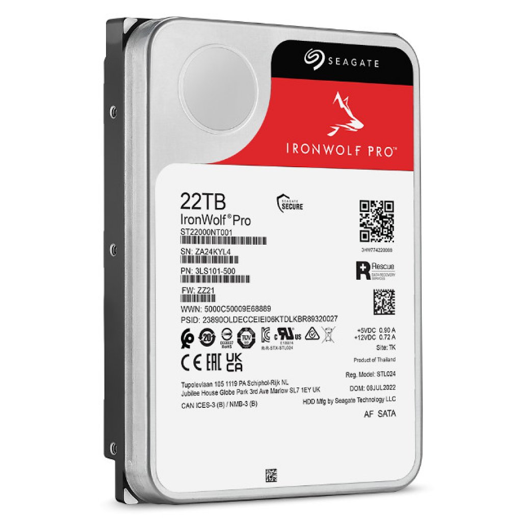 [14/04/2023] Festplatten: Seagate veröffentlicht Ironwolf Pro mit 22 TB (1)