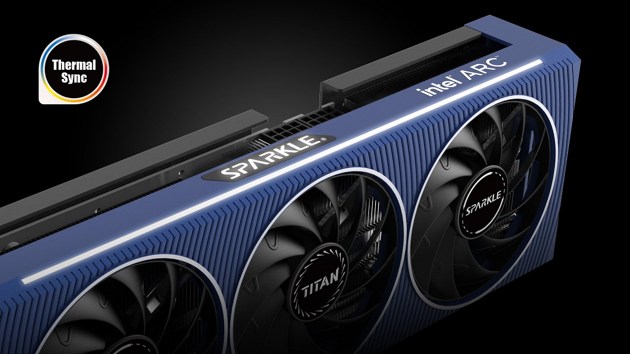 [26/04/2023] Sparkle Intel Arc A750 Titan OC Edition