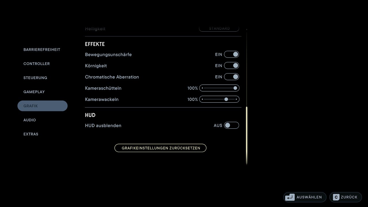 [27/04/2023] Star Wars Jedi Survivor PC - Grafikoptionen #3
